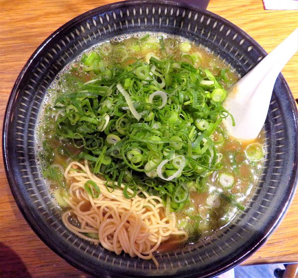 「白丸＋九条ネギ（1,030円）」@麺屋 他力の写真