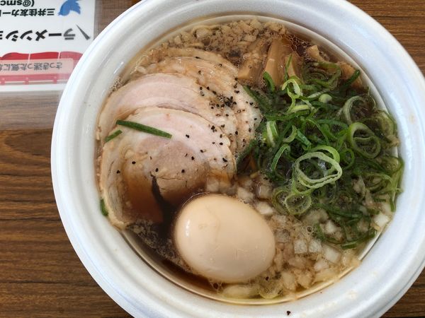 「背油肉醤油そば」@東京ラーメンショー2019の写真
