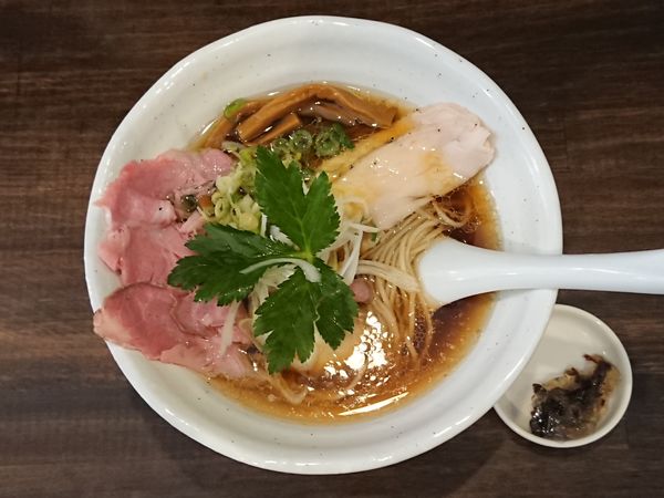 「特製丸鶏醤油らーめん」@NOODLE MEISTER 源九 GENKの写真