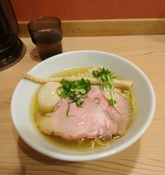 「味玉塩ラーメン」@地鶏らーめん とりじの写真