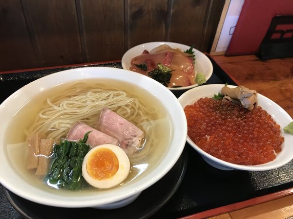 「冷やし山六そば」@麺創 なな家の写真