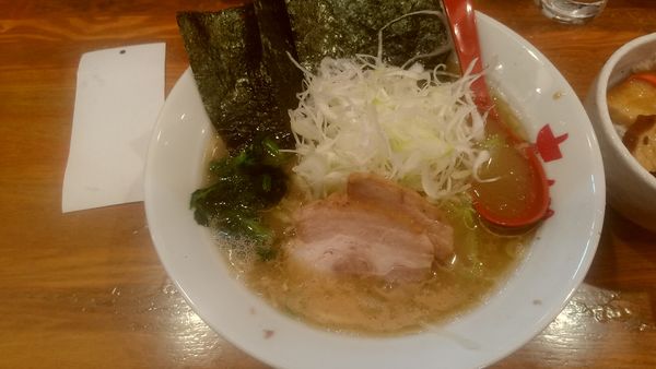 「ラーメン中盛」@ラーメン大桜 今宿店の写真