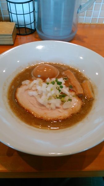 「煮干しそば　ラーパス　味玉」@らーめんキッチン いいづかの写真