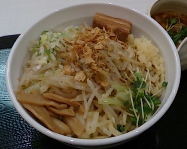 「まぜそば」@つけめん TETSU ららぽーと新三郷店の写真