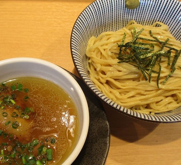 「＜淡麗＞塩つけ麺　840円」@塩つけ麺 灯花の写真