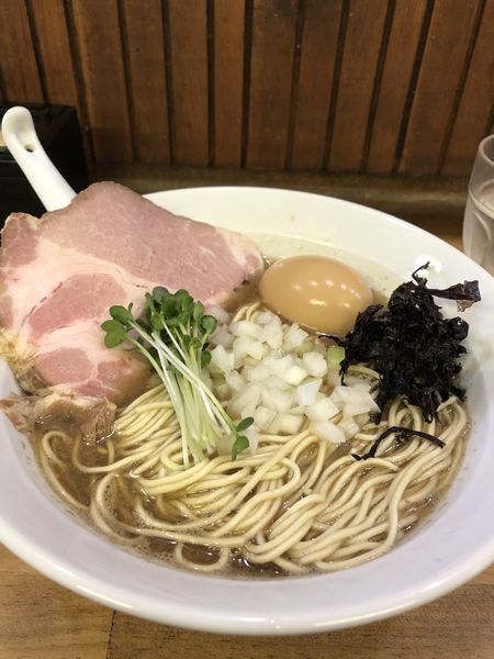 「煮干し醤油そば」@へべれ家の写真