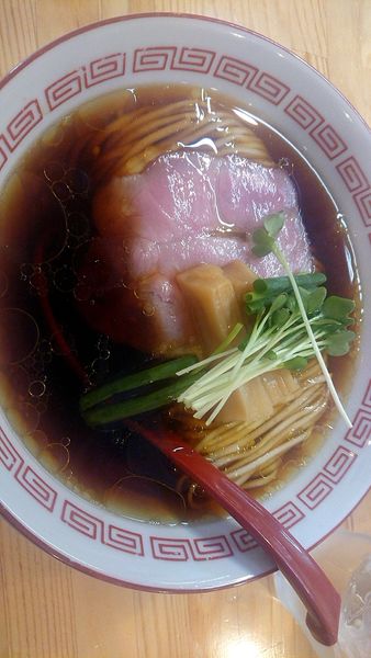 「中華そば (竹) 醤油」@自家製麺 くろ松の写真