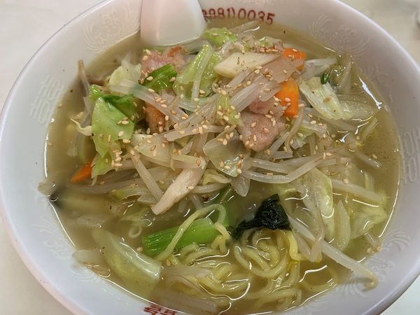 「タンメン」@中華料理 建龍の写真