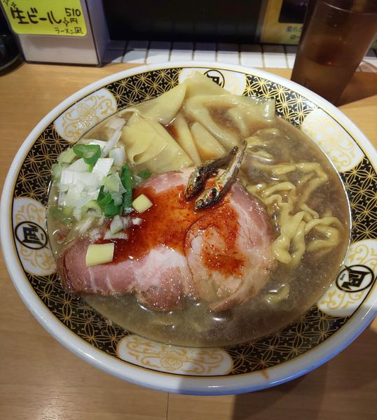 「すごい煮干しラーメン」@すごい煮干ラーメン凪 新宿ゴールデン街店 別館の写真