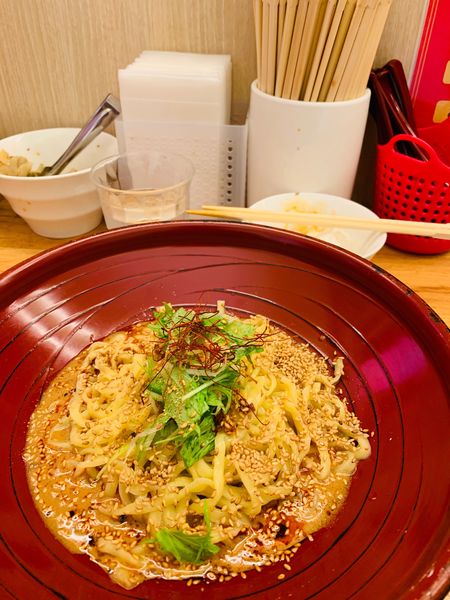 「汁なし金胡麻坦々麺」@金蠍の写真