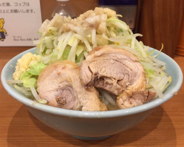 「小ラーメン(ヤサイニンニクアブラ)」@ラーメンBoo Boo太郎。の写真