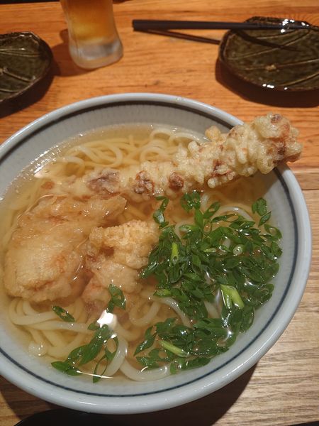 「ちくわ天うどん」@九州豊前うどん 武膳 神田小川町店の写真