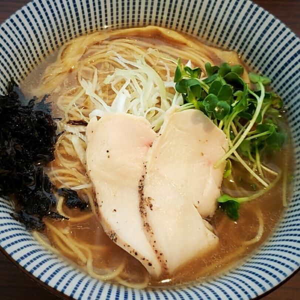 「本日の魚介そば １０００円」@旬菜麺屋 雅流の写真