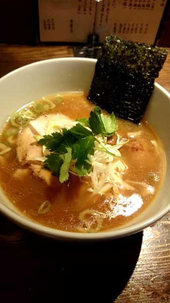 「鶏そば（醤油）  （８５０円）」@神田とりそば なな蓮の写真