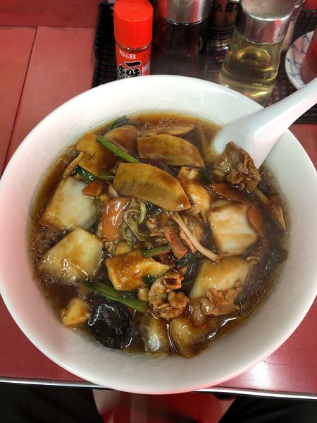 「五目あんかけそば950円」@おぐにちゃんの写真