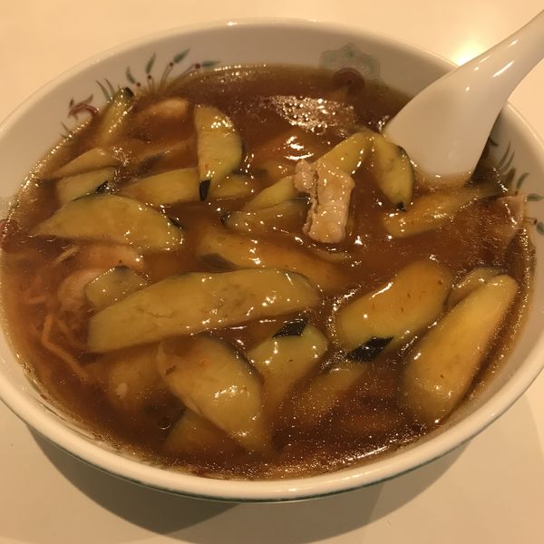 「ナスラーメン（￥800）」@金門飯店の写真