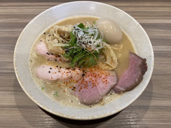 「鳥そば(醬）800+全増し460」@鳥そば 真屋の写真