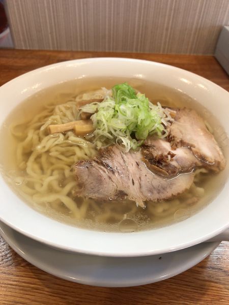 「会津山塩ラーメン大盛り」@うえんで食堂の写真