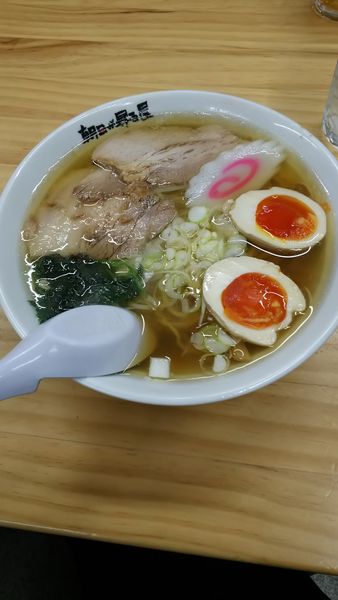 「味玉ラーメン」@佐野青竹手打ちラーメン 朝日が昇る屋の写真