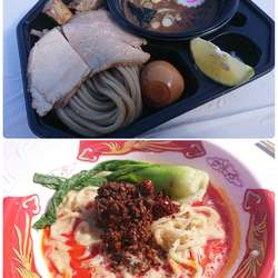 ③中華蕎麦とみ田  ④ちばから