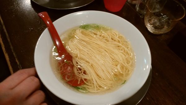 「羊の塩かけそば他４杯」@立ち呑み居酒屋 金町製麺の写真