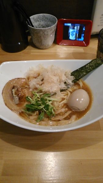 「味玉鶏節山賊麺」@上州山賊麺 大大坊の写真