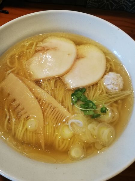 「鶏そば一番絞り 塩」@中華そばつけそば 千思萬考の写真