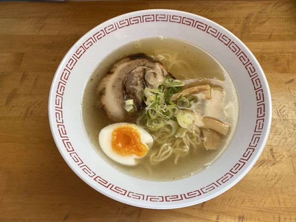 「塩ラーメン750円」@中華料理 公喜の写真
