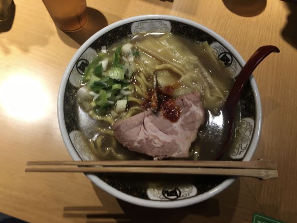 「こってり煮干しそば　¥840」@すごい煮干ラーメン凪 西新宿7丁目店の写真