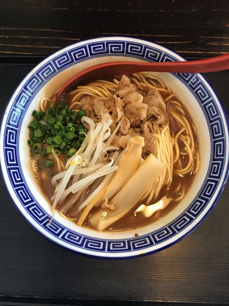 「中華そば 700円、大盛サービス、生卵50円」@中華そばJACの写真