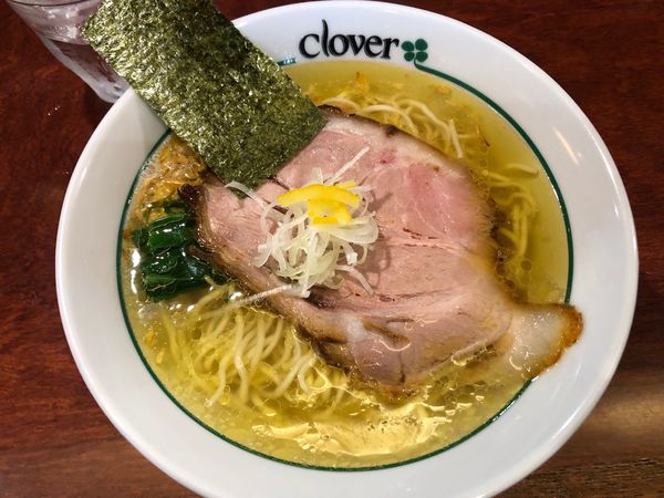 「塩らあめん　800円」@らあめんCloverの写真