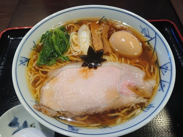 「味玉中華そば 900円」@食煅 もみじの写真