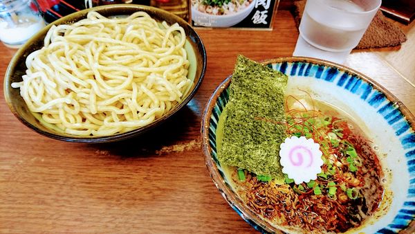 「辛搾り(中・あつもり)」@つけめん 三三㐂の写真