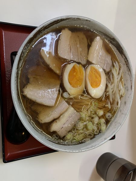 「チャーシューめん」@拉麺しまの写真