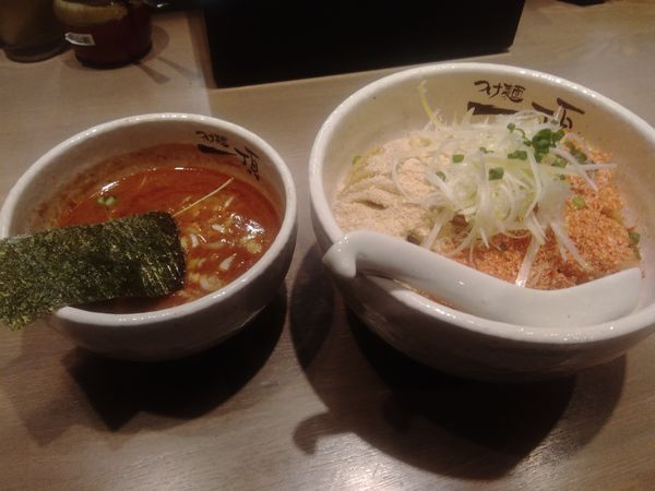 「エビつけ麺(850円)」@つけ麺 一頂の写真