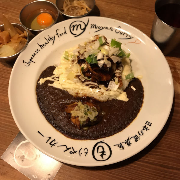 「肉肉 味噌豚カルビ&チキンカレー」@もうやんカレーしんばし 新橋店の写真