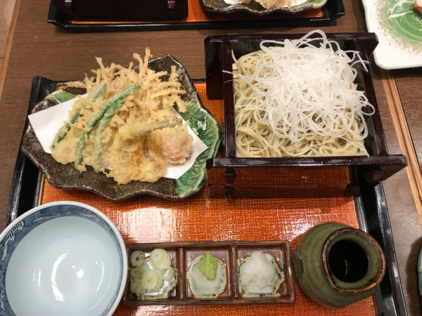 「砂場の盛上げそば」@砂場の写真