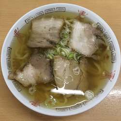 支那そば(麺少)700円