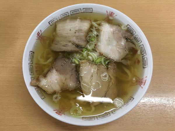 「支那そば(麺少)700円」@坂内食堂 喜多方本店の写真