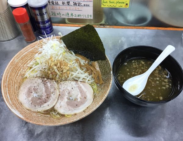 「【スペシャル】牛テール出汁 つけそば」@覆麺 智の写真