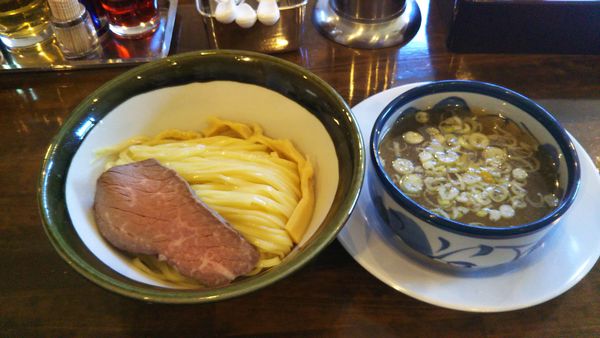 「常陸牛つけそば 中盛」@活龍 期間限定麺処 みつきの写真