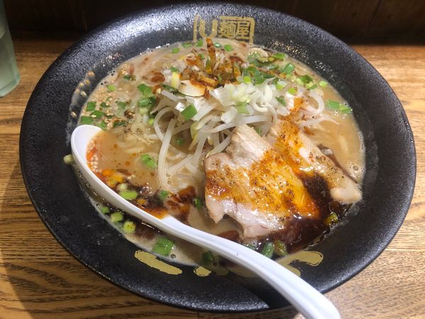 「閻魔ラーメン 大盛 860円」@三代目やっとこ 六天魔の写真