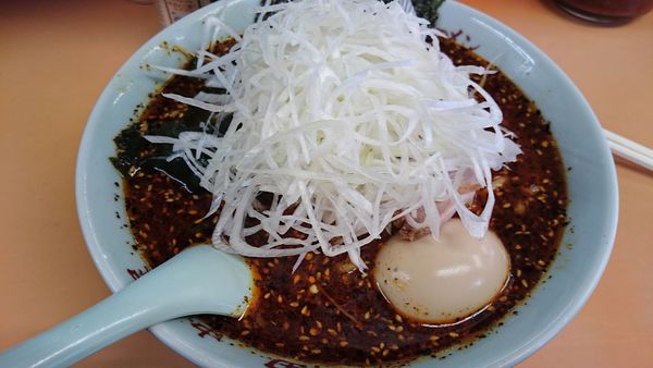 「地獄ラーメン極上3 麺大盛無料 味玉」@地獄ラーメン 田中屋の写真