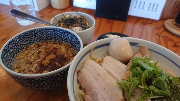 「特製魚介豚骨つけ麺」@麺屋くおん 上里店の写真