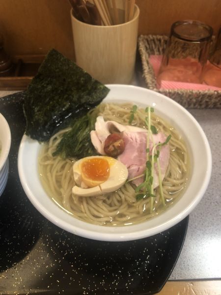 「塩そば(熟成塩ダレの水出汁)」@らぅめん 愛ごやの写真