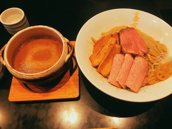 「白つけ麺」@麺者 すぐれの写真