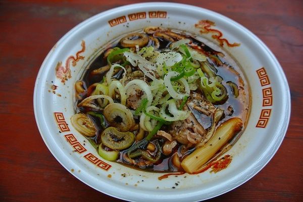 「【手打焔】焔ブラックブラック」@大つけ麺博 美味しいラーメン集まりすぎ祭の写真