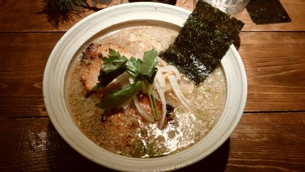 「【数量限定】新潟風煮干しそば¥¥900-」@神田とりそば なな蓮の写真