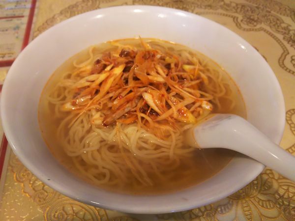 「ねぎそば¥680」@自由軒の写真