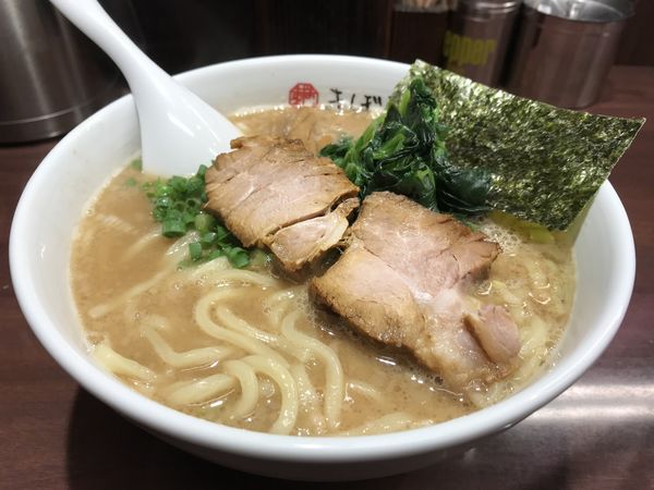 「らーめん」@豚骨醤油らーめん まぼろしの写真